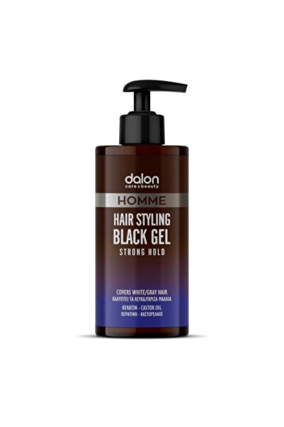 Dalon HOMME HAIR STYLING BLACK GEL STRONG HOLD 300ML