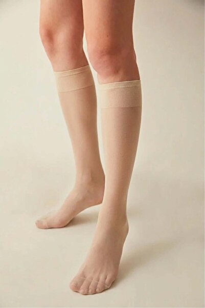 Penti Women's Light Skin Color Matte 20 Denier Knee-Length Pantyhose 3-Piece
