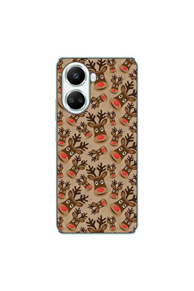 OEM Husa compatibila cu Huawei Nova 10 SE Silicon Gel Tpu Model Craciun Rudol...