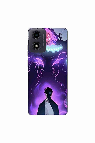 OEM Husa compatibila cu Motorola Moto G04 Silicon Gel Tpu Model Solo Leveling...