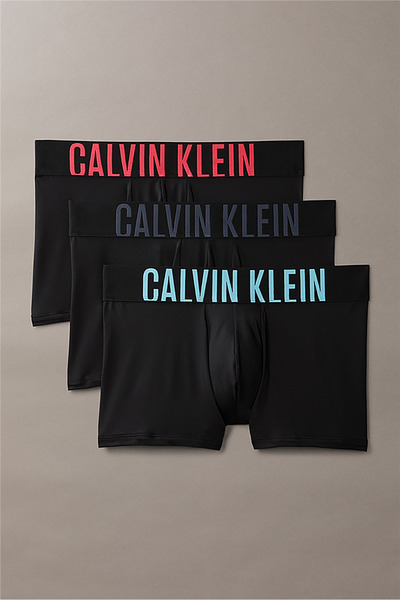 Calvin Klein Trunk 3Pk Erkek 3lü Boxer Siyah