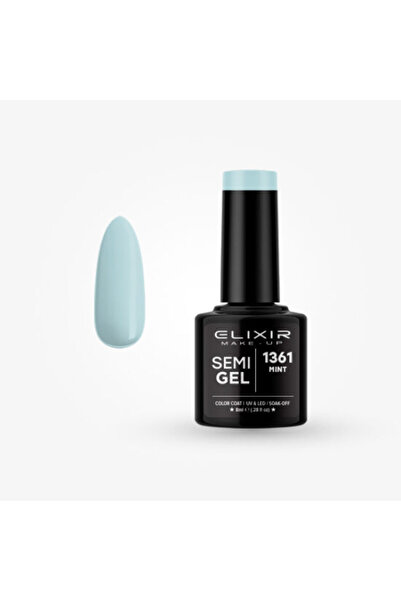 Elixir SEMI GEL (ΗΜΙΜΟΝΙΜΟ BΕΡΝΙΚΙ) - 1361 (MINT) 8ML
