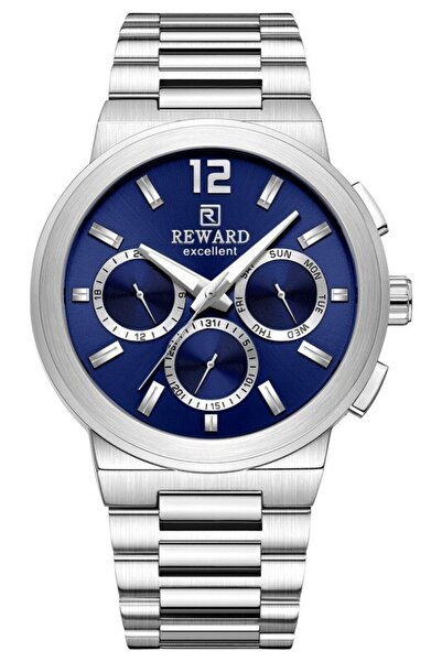 Reward Rd813314M Men's Wristwatch with Steel Strap