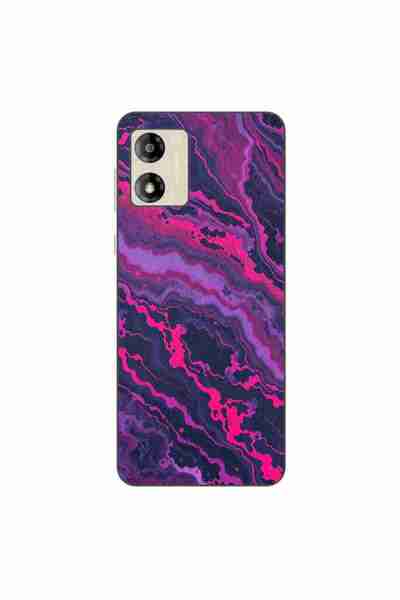 OEM Husa compatibila cu Motorola Moto E13 Silicon Gel Tpu Model Midnight Rose...