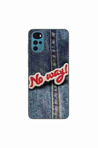 OEM Θήκη συμβατή με Motorola Moto G22 Σιλικόνης Τζελ TPU Μοντέλο No Way Jeans