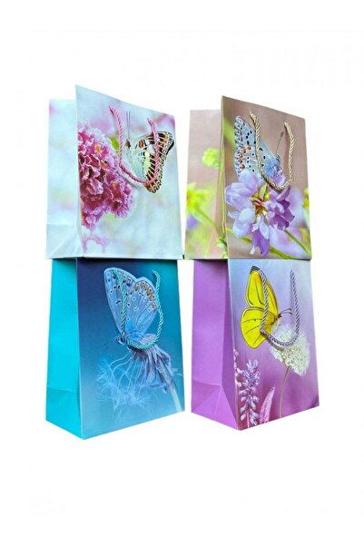 OEM Butterfly Gift Bags 12/ Top Bottom Set