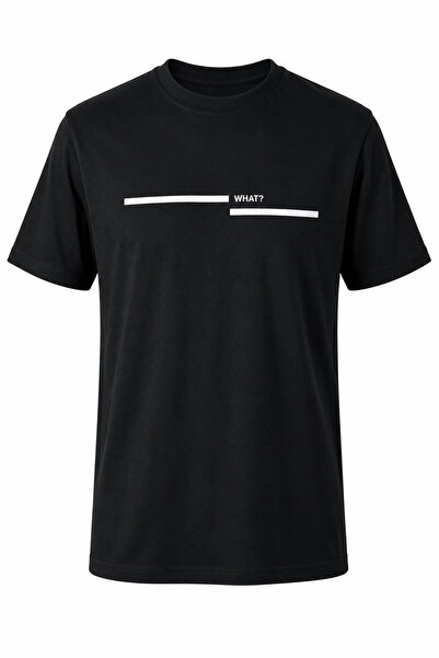 trender What Print Suprem Black Men's T-Shirt 226-34