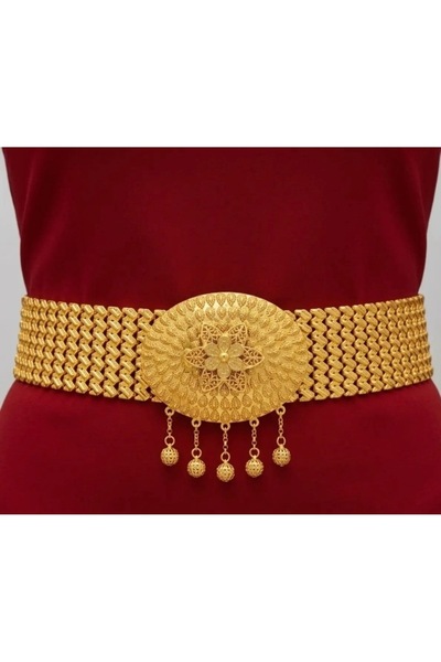 Blotch 22 Carat Gold Plated Realistic Gold Craftsmanship Regional Belt