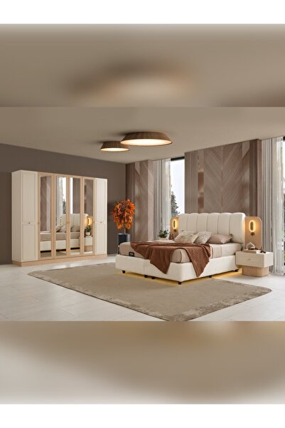 beydüz mobilya %100 MDF PAŞA YATAK ODASI TAKIMI