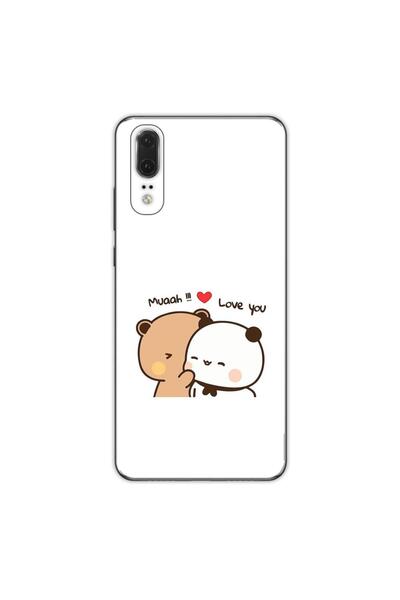 OEM Θήκη συμβατή με Huawei P20 Σιλικόνης Gel TPU Μοντέλο Bubu Dudu Muaah Love...