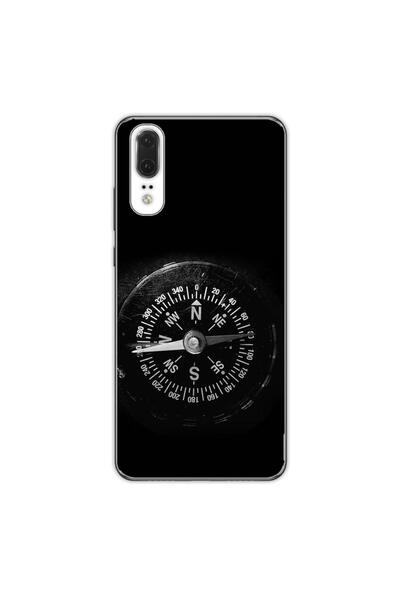 OEM Husa compatibila cu Huawei P20 Silicon Gel Tpu Model Busola Vintage