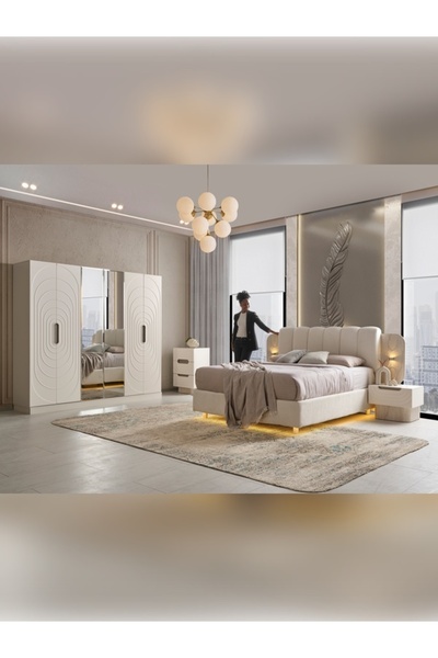 beydüz mobilya %100 MDF MALAGA YATAK ODASI TAKIMI