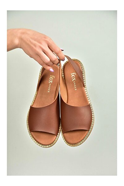LC Waikiki Nevavm Brown Women's Sandals with Difference U8768606