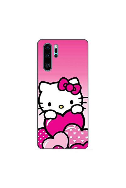 OEM Husa compatibila cu Huawei P30 Pro Silicon Gel Tpu Model Hello Kitty Pink...