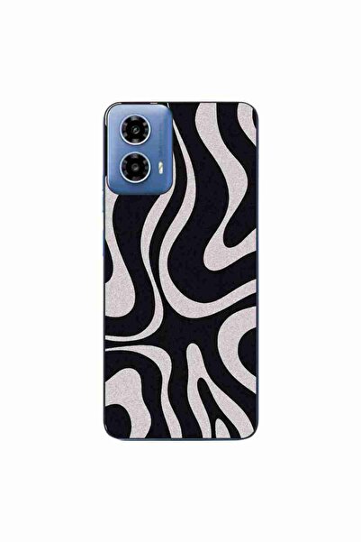 OEM Калъф, съвместим с Motorola Moto G34, силиконов гел TPU, монохромен, хипн...