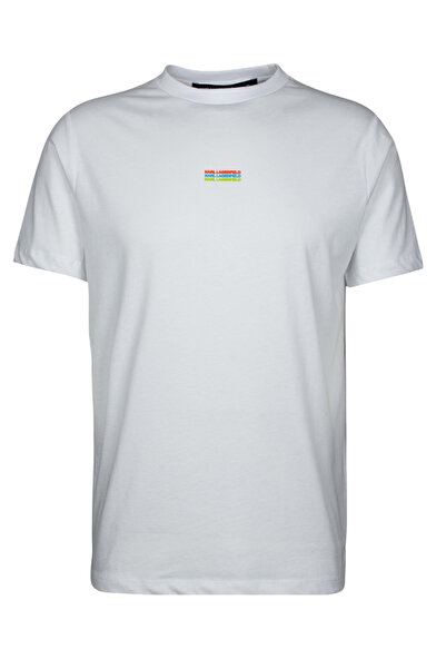 Karl Lagerfeld Ανδρικό T-shirt Λευκό 755031 552224-10