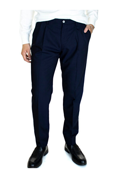 Tommy Hilfiger Ανδρικό Hampton Gabardine Παντελόνι Navy Μπλε MW0MW29256-DW5