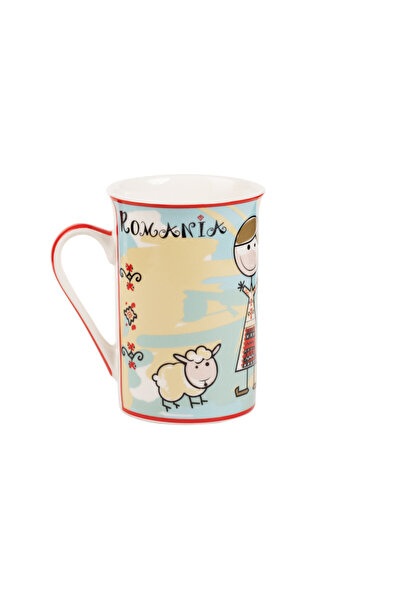 Magnetella Cana din portelan, Copii in costum popular, 266 ml, MB288