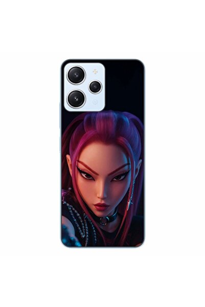 OEM Husa compatibila cu Xiaomi Redmi 12 4G Silicon Gel Tpu Model KPop Demon H...