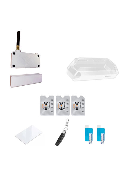 UnderShop Flipper Zero Accessory Set - Transparent Silicone Case, Housing for...