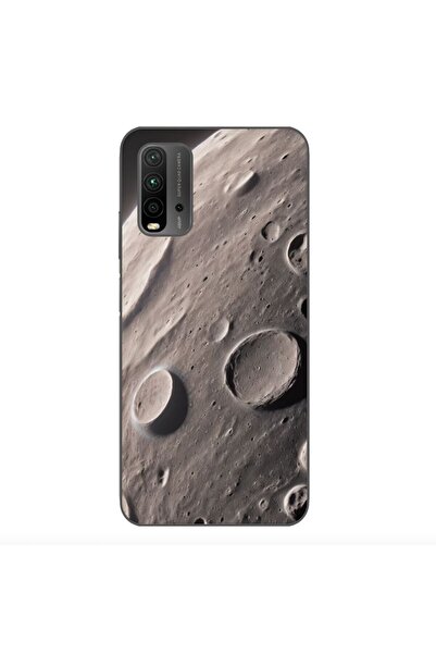 OEM Husa compatibila cu Xiaomi Redmi 9T Silicon Gel Tpu Model Moon Surface