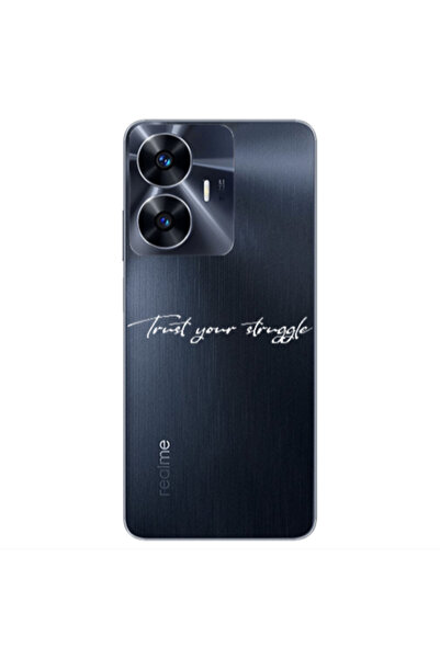 Other Realme Note 50 Trust your struggle Transparent Silicone TPU Θήκη