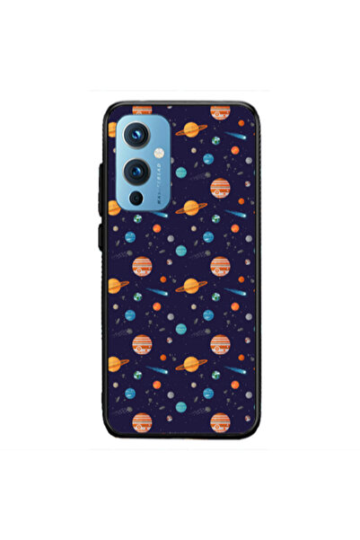 Other Oneplus 9 5G Planets Black Glossy Θήκη