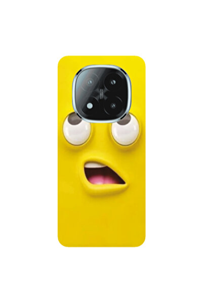 Other Xiaomi Redmi Note 14 Pro + 5g Confused face Transparent Silicone TPU Θήκη