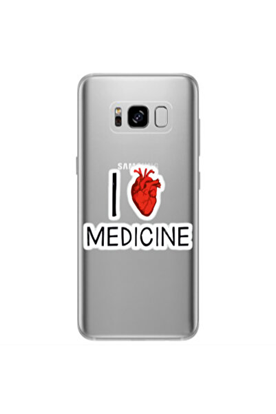 Other Samsung S8 Plus I Love Medicin Transparent Silicone TPU Θήκη