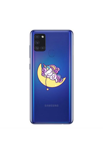 Other Samsung A21S Sleeping horse Transparent Silicone TPU Θήκη
