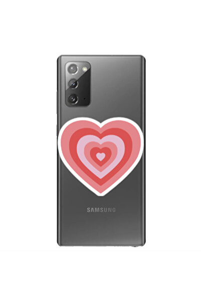 Other Samsung Note 20 My Heart Is Yours Transparent Silicone TPU Θήκη