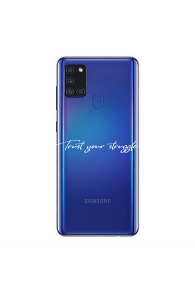 Other Samsung A21S Trust your struggle Transparent Silicone TPU Θήκη