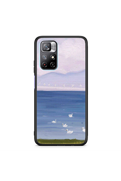 Other Xiaomi Poco M4 Pro 5G Swan Lake Black Glossy Θήκη