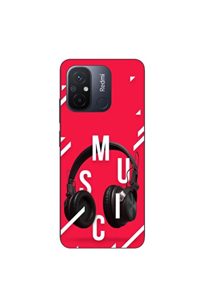 OEM Husa compatibila cu Xiaomi Redmi 12C Silicon Gel Tpu Model Music Headphones