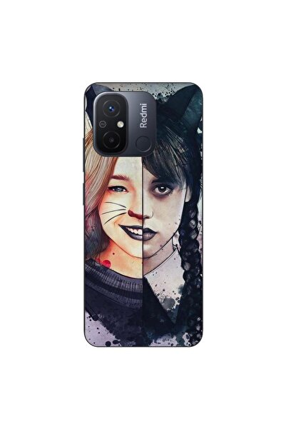 OEM Case compatible with Xiaomi Redmi 12C Silicon Gel Tpu Model Wednesday and...