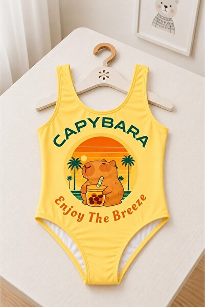 My Kids Wear Girl's Holiday Star One-Piece Swimsuit 12820