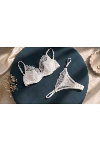 KADIN DANTELLİ BRALET SÜTYEN STRİNG TAKIMI
