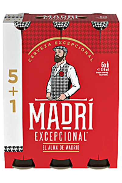 Madri Felici Madri Excepcional bere blondă, Sticlă 6X0.33L (5+1)