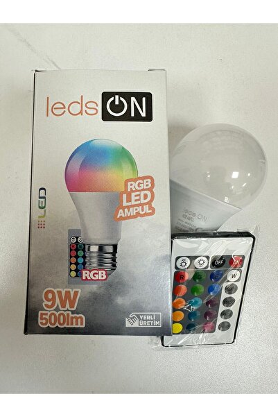 LEDSON RGB Led Ampul E-27