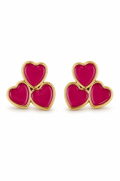 Jack Ferrero Summer luxury enamel earrings