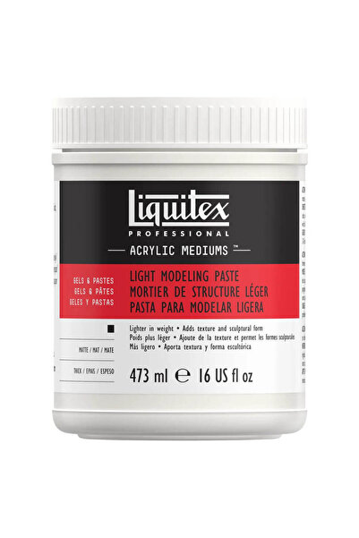 Liquitex Professional Light Modeling Paste Akrilik Hafif Rölyef Macunu 473 ml