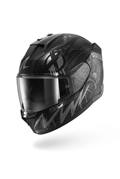 Shark D-Skwal 3 Shıever Mat Kapalı Kask (MOTOZİLLA)
