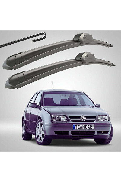 TEAMCAR Set of 2 Flat Windshield Wipers Dedicated for VW Bora Sedan, Variant ...