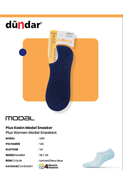 BENALİ Dündar Women's Modal Sneaker 12-Pack