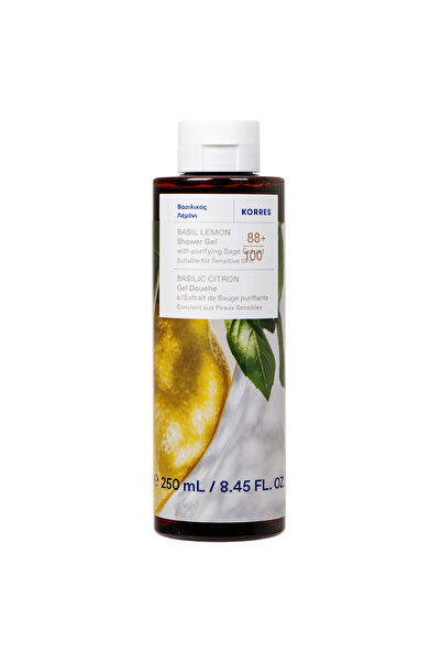 korres Αφρόλουτρο Βασιλικός Λεμόνι 250 ml