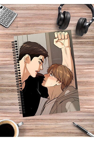 mertfigur Jinx Jaekyung Dan Bl Anime Spiral Notebook A5 (50 Sheets)