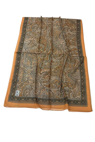 istanbul prensesleri Patterned Chiffon Shawl High-Quality Stylish Model
