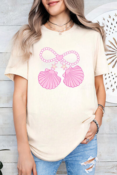Sarah's Boutique Women's T-shirt – 100% cotton – Pearl Shells