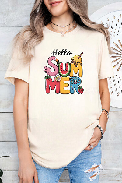 Sarah's Boutique Women's T-shirt – 100% cotton – Fruity Summer