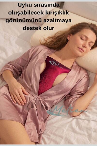 Melien Burgundy luksuzni jastučić za grudi, niski izrez, područje grudi, prot...
